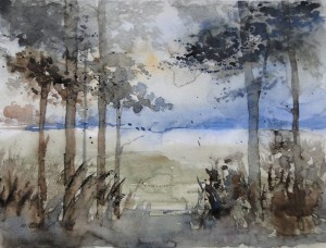 Waldstimmung <br/> Größe 30 x 40 cm