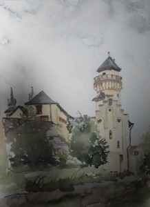 Burg Heid bei Lampaden