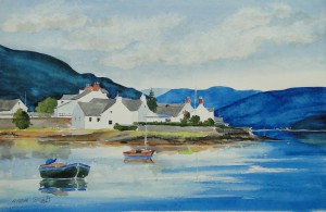 Plockton  Schottland  Größe 38 x 50 cm