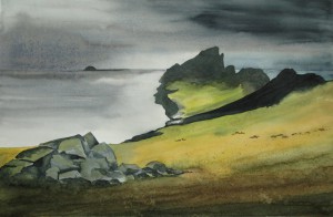 St.Kilda  Schottland  Größe 38 x 56 cm