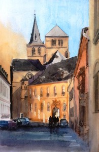 Trier  Dom / Liebfrauen  Größe 38 x 56 cm